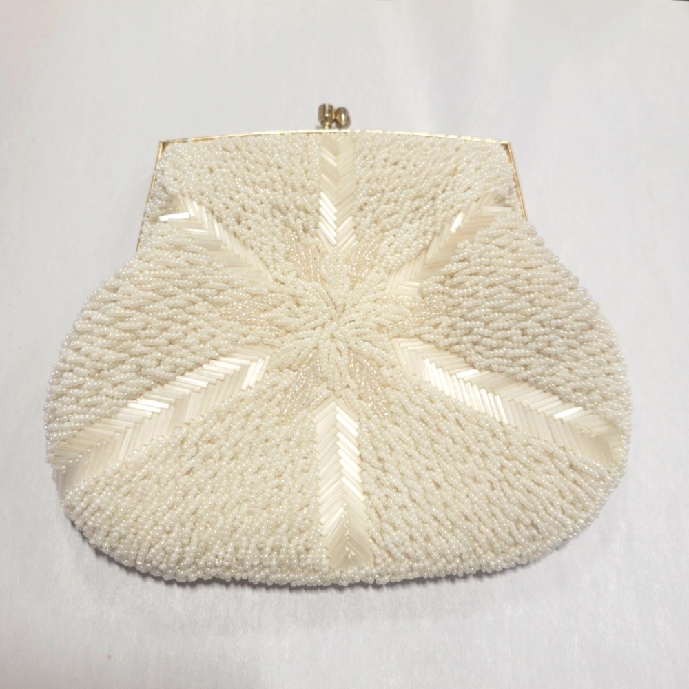 Vintage Beaded Clutch